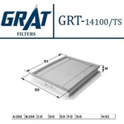 Resim Grat 14100ts Hava Filtresi 5834281 