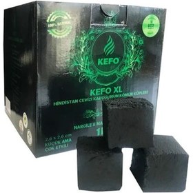 Resim Kefo Xl 1 Kg Nargile Kömürü (Kefo Yetkili Bayi Garantili) 