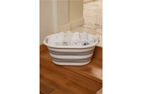 Resim Normadia Pratik 25 Litre Katlanabilir Çamaşır Sepeti, Şık ve Hafif Depolama 