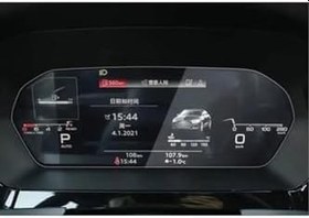Resim Dijital Hayalet Gösterge 12.3 Inç 9H Nano Ekran Koruyucu Audi A3 ile uyumlu 