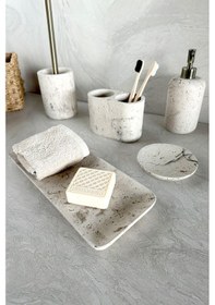 Resim Primanova Octavia 5'li Banyo Seti Bej 