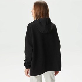 Resim Skechers Outdoor Fleece Half Zip Sherpa Kadın Siyah Eşofman Üstü 