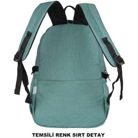 Resim Relaxion Su Geçirmez Çok Gözlü Sırt Çantası Bordo 2056 Bordo 