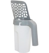 Resim Hazneli Kedi Kumu Küreği 