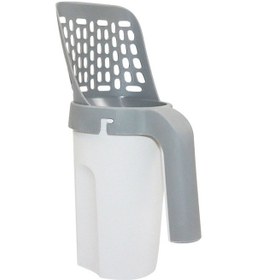 Resim Hazneli Kedi Kumu Küreği 