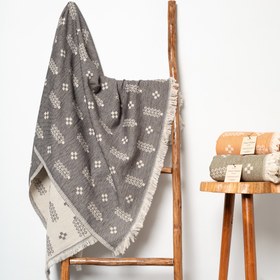 Resim Silva Peştemal, 100x180 cm - Siyah Silva 