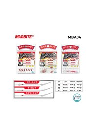 Resim Magbite Light Game Swivel Fırdöndü Kırmızı S 8 Adet Standart 