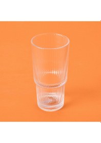 Resim İpekk Cam Bardak - Şeffaf - 290 Ml Renkli 