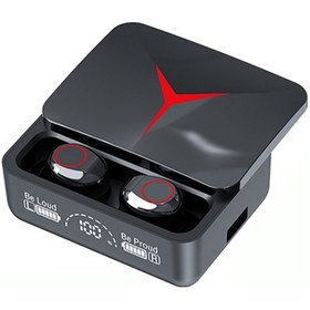 Resim Adrf M90 Gerçek Kablosuz Kulaklıklar BT 5.3 Spor Kulaklık Dokunmatik Kontrol Müzik Kulaklıkları Kulak İçi Mikrofonlu Mini Kulaklıklar Şarj Kutusu Pil Dijital Ekran USB Çıkışı 
