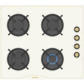 Resim Simfer Retro 8218 + 3326 2'li Ankastre Set Bej 