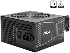 Resim MSI PSU MAG A750GN PCIE5 750W 80+ GOLD POWER SUPPLY 