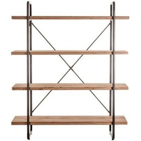 Resim Kitaplık Modeli 4 Raflı Modern Tasarım Kitaplık 