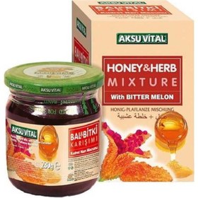 Resim Aksu Vital Bal & Bitki Karışımı Kudret Narı Macunu 230 gr 