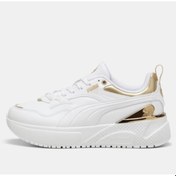 Resim Puma R78 Disrupt Metallic Dream Kadın Spor Ayakkabı 39780301 39780301 Sar Sarı 
