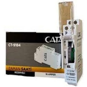 Resim CATA CT-9184 OTOMAT TİPİ ZAMAN SAATİ 