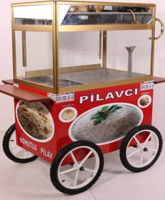 Resim Cemko Seyyar Pilav Arabası - Tüplü (Model Eminönü) 