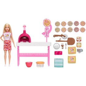 Resim Barbie Pizza Dükkanı Oyun Seti JMK21 