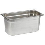 Resim Natsan Paslanmaz Çelik Gastronom/gastronorm Küvet Gn 1/3-150 (32,5 X 17,6 X 15 CM) 