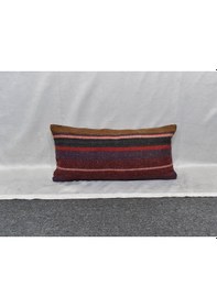 Resim Zehra Abla Halı Yeni El Dokuma Dekoratif Lumbar Kilim Kırlent Yastık Kılıfı 6185 