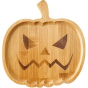 Resim Sevimli Balkabağı Tepsisi Yeni Tasarım Hayalet Tepsi Cadılar Bayramı Balkabağı Tepsisi 