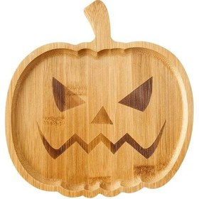 Resim Sevimli Balkabağı Tepsisi Yeni Tasarım Hayalet Tepsi Cadılar Bayramı Balkabağı Tepsisi 