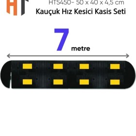 Resim Kauçuk Hız Kesici Kasis Seti -2 Bantlı Eko - 7 Metre 