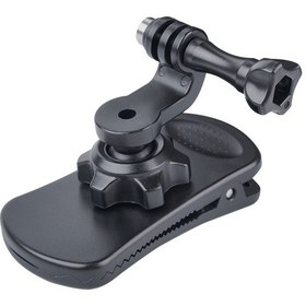 Resim Telesın Gp-jfm-006 Gopro/djı/ınsta360 Aksiyon Kamerası 360 Derece Dönme Sırt Çantası Klip Kelepçe Montaj Standı 