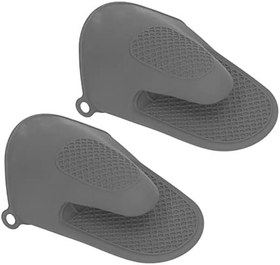 Resim CHICIRIS Fırın Eldiveni, Ev kullanımı Için Haşlanma önleyici Fırın Eldiveni (Gri) 