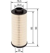 Resim BOSCH 1457431704 Mazot Filtresi Mercedes W210 W163 98-05 