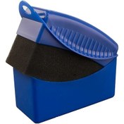 Resim Chuangyinshop Mavi Araba Lastik Cilası Sünger Fırçası 4.72x2.17x2.76in 