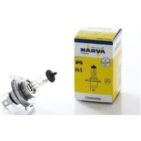 Resim NARVA Ön Far Ampülü 12V 60/55W 3 Fişli H4 Tipi Civalı Orjinal Ürün 