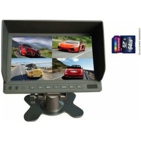 Resim Audiomax Mx2037r Servis Araçları İçin 4 Kameralı Kayıt Sistemi 