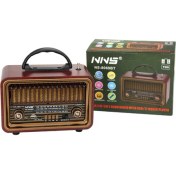 Resim Nns NS-8069 USB / Tf Kart / Fm Retro Taşınabilir Bluetooth Hoparlör 