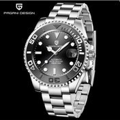 Resim Pagani Design Pd-1651 Yachtmaster Erkek Otomatik Saat Lüks Mekanik Kol Saati Paslanmaz Çelik Su Geçirmez Saat Siyah 