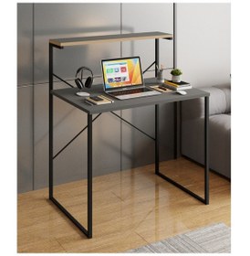 Resim Raflı Çalışma Masası 60x90 Ofis Masası Ders Masası 