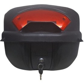 Resim Motosiklet Arka Çanta - Siyah 32 Litre Tien Siyah 