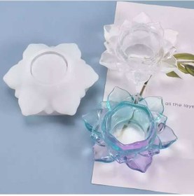 Resim Epoksi Silikon Kalıp Lotus Çiçeği Kalıbı 