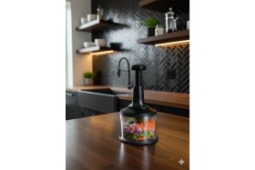 Resim Feyza Design Paslanmaz Çelik El Rondosu, Kolay ve Pratik Kullanım 