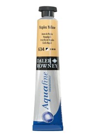 Resim Daler Rowney Aquafine Tüp Sulu Boya 8Ml 634 Naples Yellow 