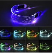 Resim Renk Değiştiren Led Işıklı Eğlence Parti Gözlüğü 
