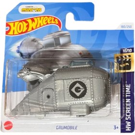 Resim Hot Wheels Grumobile HTB39 Gümüş Renkli Oyuncak Araba 3+ Yaş İçin İkonik Diecast Model 