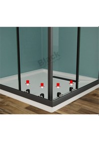 Resim Blackline Siyah Duşakabin En Kalitelisi Patentli H:190 Siyah 