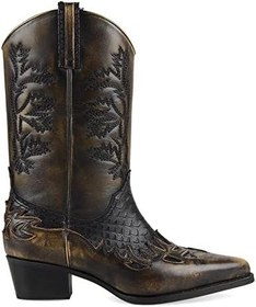 Resim Kahverengi Bayan Kovboy Çizmesi (Dawn) 