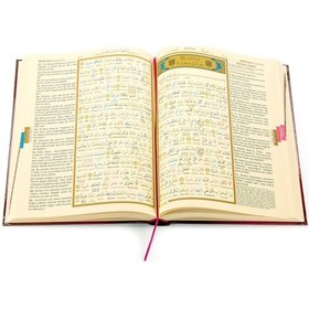 Resim Kuranı Kerim Ve Renkli Kelime Meali - Mealli Kuranı Kerim - Rahle 