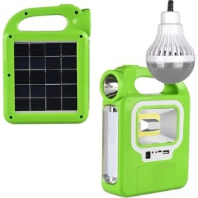 Resim Pazarcan HB-6399B Solar Tamirci Balıkçı Çalışma Lambası Uzatma Ampul Dahil (Powerbank Özellikli) 