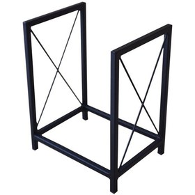 Resim Odunluk Minimalist Metal Dekoratif Odunluk 