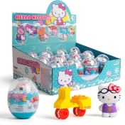 Resim [Sanrio License]Random 1pc/12pcs -for Hello Kitty Doll Cat Decoration Model, Gacha Collection Gift, Cartoon Anime Character Model Character, Suitable for Tabletop Decoration/Car Ornament/Birthday Gift 