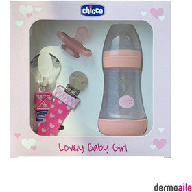 Resim Chicco Perfect 5 Set Antikolik Biberon 150ml Hediye Set Pembe 