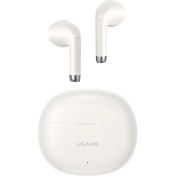 Resim Usams Yo17 Be Serisi Kablosuz Bluetooth 5.3 Tws Kulaklık - Hafif Ve Konforlu - Mor Bej 