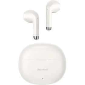 Resim Usams Yo17 Be Serisi Kablosuz Bluetooth 5.3 Tws Kulaklık - Hafif Ve Konforlu - Mor Bej 